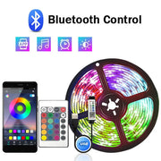 1-30M/100FT USB LED Strip Lights Tuya APP Control Color Changing 5050 RGB TV Backlight Flexible Lamp Tape for Room Decoration