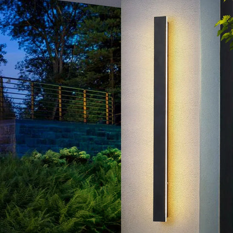 Outdoor Wall Lamp Waterproof LED Long Modern IP65 Light Garden Porch Villa the Door Courtyard Balcony Sconce Luminaire 110V 220V