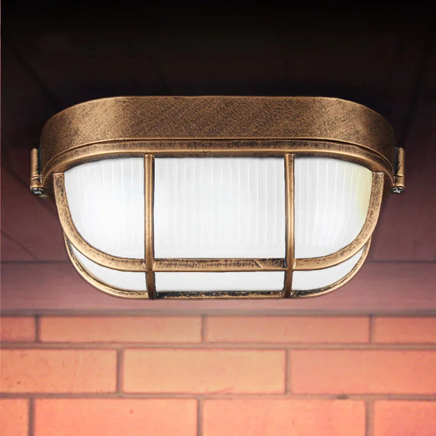 Retro Moisture Explosion-proof Outdoor Wall light Vintage Waterproof E27 Ceiling Lamp Outdoor Wall & Porch Lighting