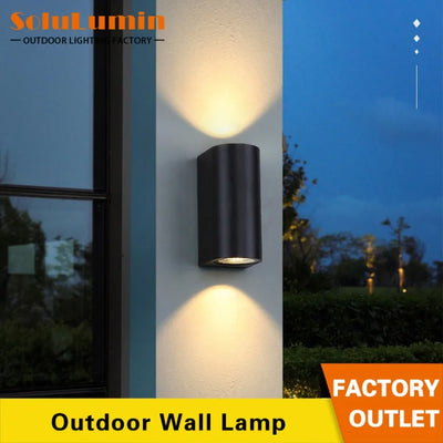 Outdoor Waterproof LED Wall Lamp Modern Simple Indoor Bedroom Balcony Garden Corridor Decorative Wall Lamp LED Light AC85-265V