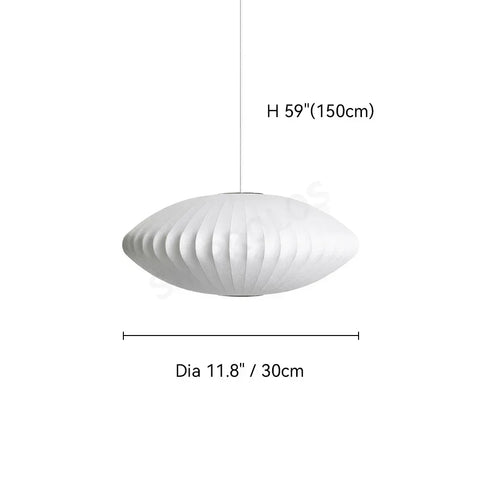 Denmark Silk LED Pendant Lamp Designer Hanging Light for Living Room Hotel Hall Restaurant Modern Home Decor Factory Direct