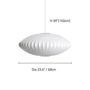 Denmark Silk LED Pendant Lamp Designer Hanging Light for Living Room Hotel Hall Restaurant Modern Home Decor Factory Direct