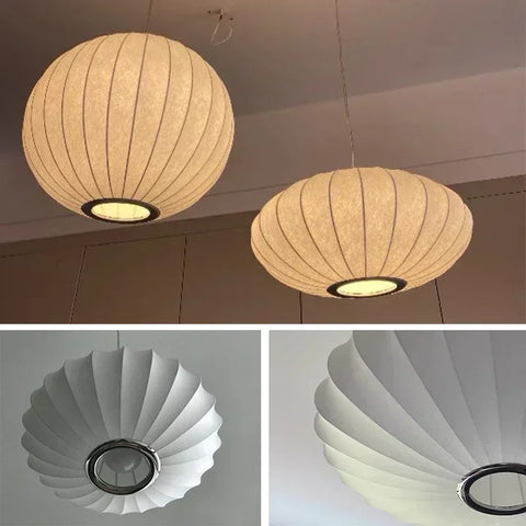 Denmark Silk LED Pendant Lamp Designer Hanging Light for Living Room Hotel Hall Restaurant Modern Home Decor Factory Direct