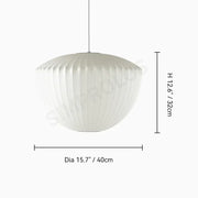 Denmark Silk LED Pendant Lamp Designer Hanging Light for Living Room Hotel Hall Restaurant Modern Home Decor Factory Direct