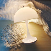 Mushroom  Portable LED Table Lamp USB Wireless rechargeable Touch Night Light Mood Desk Lamp for Christmas Bedside Decor