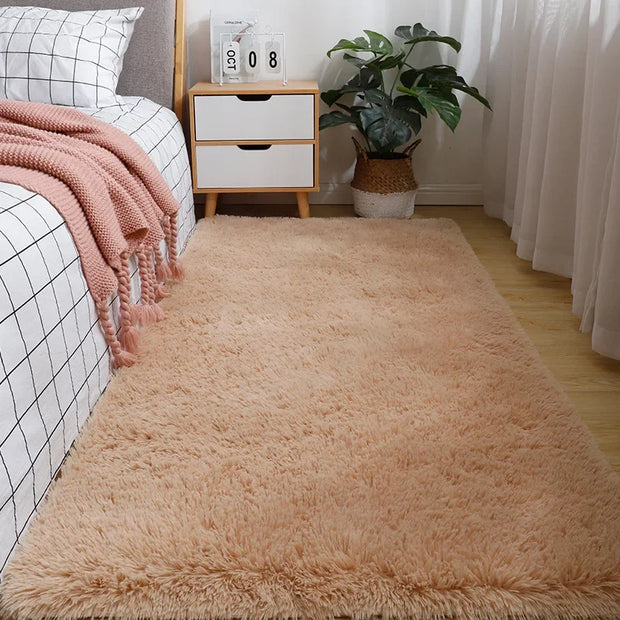 Soft and Luxurious Silk-Like Carpet for Living Room Bedroom or Study Area Rugs for Bedroom Carpets for Living Room