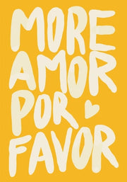 Maximalist Modern Prints More Amor Por Favor Quotes Wall Art Prints Canvas Painting Poster Pictures For Living Room Home Decor