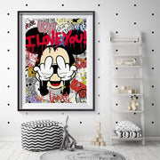 Disney Diamond Mosaic 30x40cm Colorful Diamond Painting Mickey Mouse Full Round Embroidery Cartoon Creative Hobbies Wall Decor