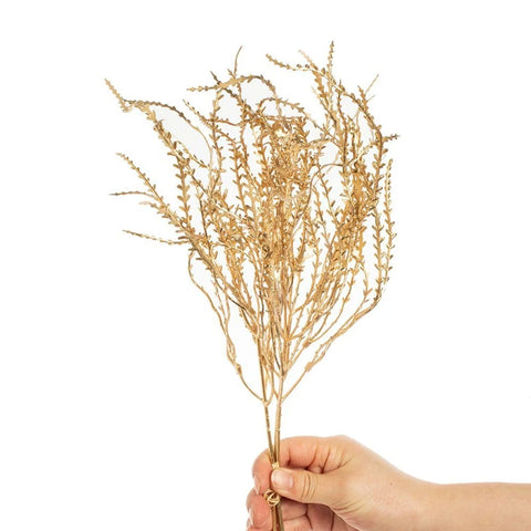 Artificial Plants Golden Coral Grass Party Home Room Courtyard Outdoor Garden New Year Wedding Bride Bouquet Diy Gift Wall Decor