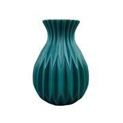 1Pc Decorative Vase Elegant Fine Workmanship Flower Vase for Home Decoration Modern Plastic Flower Pot for Room Wedding Ornament