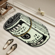 Creative Dollar Rug Bedroom Bedside Thickened Shaggy Floor Mats Living Room Area Rugs Home Decor Carpet Bay Window Mat