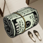 Creative Dollar Rug Bedroom Bedside Thickened Shaggy Floor Mats Living Room Area Rugs Home Decor Carpet Bay Window Mat