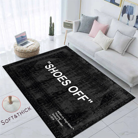 Shoes Off Shoes Room Hypebeast Decor Sneakerhead Rug Gift Birthday Gifts Gifts For Yourself Balcony Corridor Non-slip Rugs