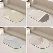 Super Absorbent Kitchen Floor Mat Long Diatomite Kitchen Rug Soft Washable Carpets Anti Slip Bathroom Entrance Doormat 주방매트