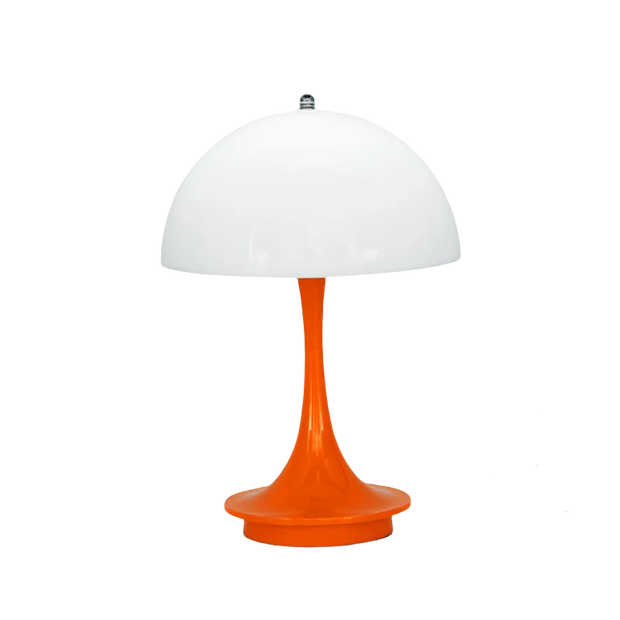 Mushroom  Portable LED Table Lamp USB Wireless rechargeable Touch Night Light Mood Desk Lamp for Christmas Bedside Decor