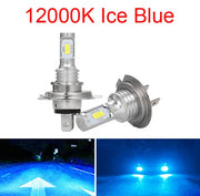 2Pcs LED Car Light H7 H4 Headlight Bulb H1 H11 H3 9005 9006 20000Lm 6000K White 3000K Yellow H9 H8 H1 Auto Front Fog Lamp