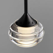 Water Drop LED Pendant Bedroom Bedside Lamps Modern Stairwell Light Living Room Ceiling Hanging Lamp Indoor Staircase Chandelier