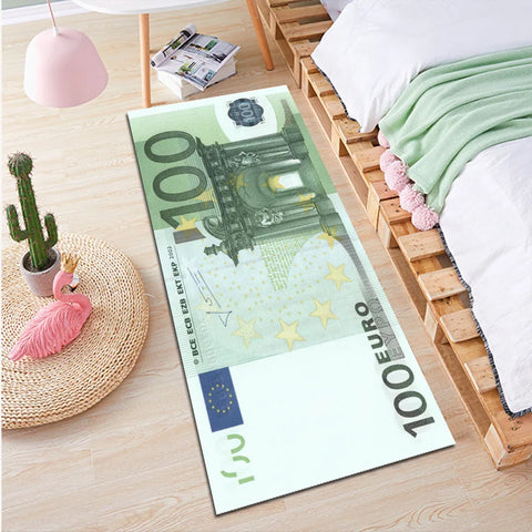 VIKAMA Creative Long strip bedroom bed dollar rug living room rectangular entryway corridor bay window non-slip floor mat