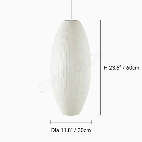 Denmark Silk LED Pendant Lamp Designer Hanging Light for Living Room Hotel Hall Restaurant Modern Home Decor Factory Direct