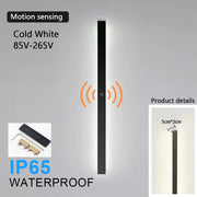 2/1PCS Motion sensing LED Waterproof IP65 outdoor Long wall lamp villa Wall Light Garden porch Sconce Light 110V 220V 55-200CM ﻿