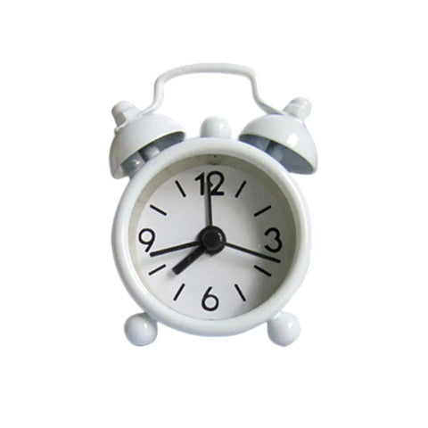 Creative Cute Mini Metal Small Alarm Clock Electronic Small Alarm Clock Multicolor Electronic Small Alarm Table Morning Clock