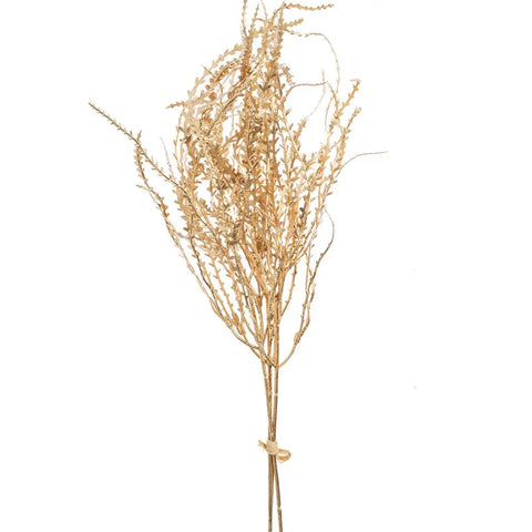 Artificial Plants Golden Coral Grass Party Home Room Courtyard Outdoor Garden New Year Wedding Bride Bouquet Diy Gift Wall Decor