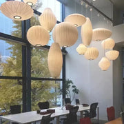 Denmark Silk LED Pendant Lamp Designer Hanging Light for Living Room Hotel Hall Restaurant Modern Home Decor Factory Direct