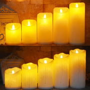 Candle Flameless Flicker Tea Battery Power Candle Electronic Wishing Led Halloween Home Decorati