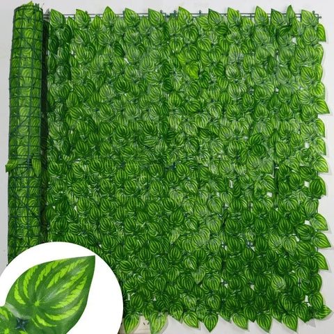 Artificial plants Ivy Privacy Fence 19.7x39in Artificial Hedges Fence Faux Plant Vine Leaf Decoration for Outdoor Garden Decor