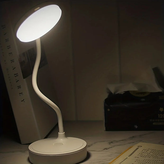 Table Lamp USB Rechargeable Desk Lamp Bed Reading Book Night Light LED Eye Protection Light Foldable  for Study Office Work Lamp