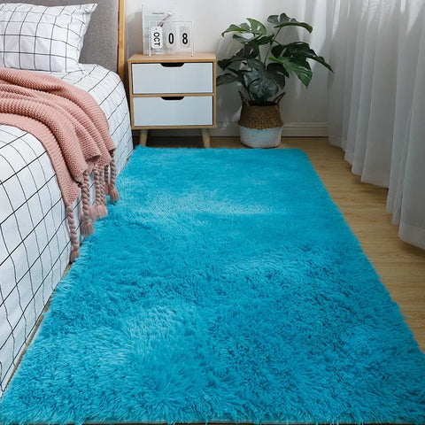 Soft and Luxurious Silk-Like Carpet for Living Room Bedroom or Study Area Rugs for Bedroom Carpets for Living Room