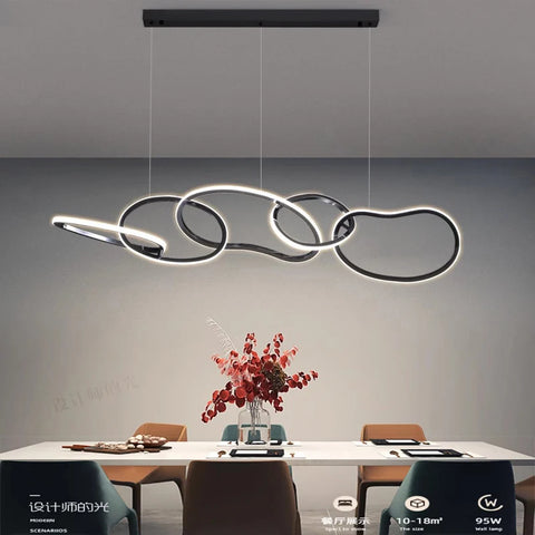 Modern gold dine dining room Pendant lights indoor lighting Ceiling lamp hanging light fixture Chandelier lamps for living room