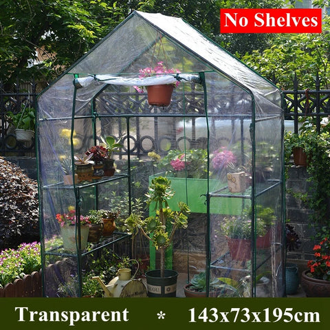 Large Walk-in Greenhouse Wintering Plant Protection Cover Outdoor Indoor Garden Flowe Potted Frost Rain Protection Grow Tent