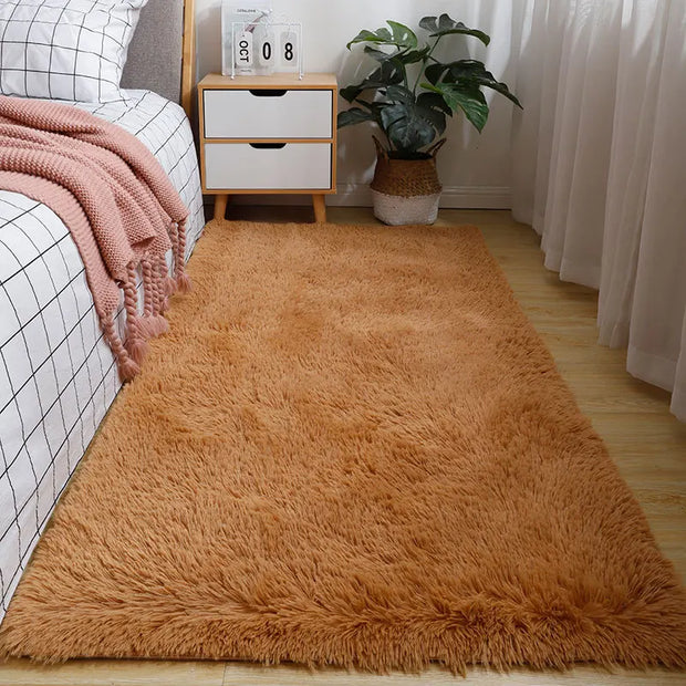 Soft and Luxurious Silk-Like Carpet for Living Room Bedroom or Study Area Rugs for Bedroom Carpets for Living Room