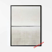 Minimalist Beige Gallery Sttyle Simple Lines Art Contemporary Art Poster Canvas Painting Wall Print Picture for Room Home Decor