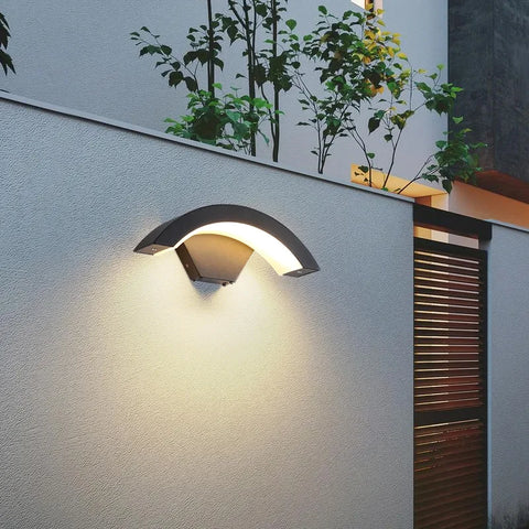 Outdoor Wall Light Waterproof IP65 Radar Motion Sensor Outdoor Lighting Porch Sconce Balcony Garden Outside Wall Lamp Vestibule