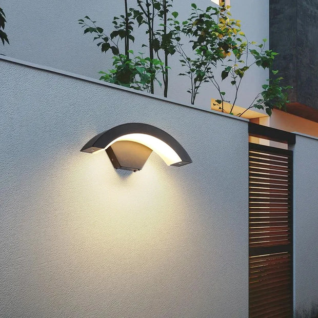 Outdoor Wall Light Waterproof IP65 Radar Motion Sensor Outdoor Lighting Porch Sconce Balcony Garden Outside Wall Lamp Vestibule