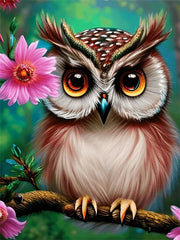 RUOPOTY 5D DIY Diamond Painting Animals Owl Elephant Full Square Diamond Modern Cow Handmade Production Friend Gift Home Decor