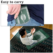 Portable Prayer Pocket Prayer Rug Islamic Gift Muslim Waterproof Praying Rug with Compass Travel Praying Blanket 100*60cm