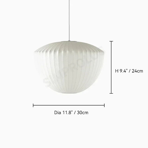 Denmark Silk LED Pendant Lamp Designer Hanging Light for Living Room Hotel Hall Restaurant Modern Home Decor Factory Direct