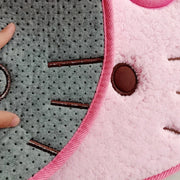 50x60cm Kawaii Hello Kitty Cartoon Rug Anime Kt Cat Plush Floor Mat Bathroom Non-Slip Carpet Car Cushion Soft Living Room Decor