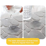 3PCS Set Bath Mats Nonslip Soft Quick Dry Bathroom Soft Rugs Water Absorption Dry Fast Bath Mat Machine Washable For Home Floor