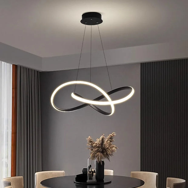 Modern Dining Room Pendant Lights Nordic LED Dining Table Ceiling Chandelier Living Room Home Indoor Bar Counter Hanging Lamp