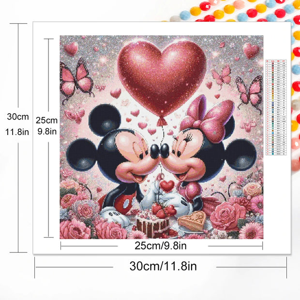 Disney Diamond Painting Mickey Mouse Cross Stitch Mosaic Minnie Mouse Embroidery Picture Rhinestones Cartoon Decor For Home