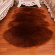 Faux Fluffy Shaggy Rugs Artificial Sheepskin Long Hair Carpet Floor Wool Fluffy Mat Home Decor Non Slip For Living Room Bedroom