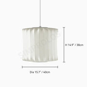 Denmark Silk LED Pendant Lamp Designer Hanging Light for Living Room Hotel Hall Restaurant Modern Home Decor Factory Direct