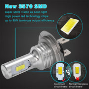 2Pcs LED Car Light H7 H4 Headlight Bulb H1 H11 H3 9005 9006 20000Lm 6000K White 3000K Yellow H9 H8 H1 Auto Front Fog Lamp