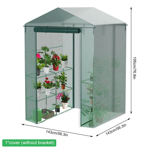 Greenhouses Outdoor Cold Frost Wind Proof Greenhouse Practical Greenhouse Cover Gardening Plant Protective Cover for Flower Room