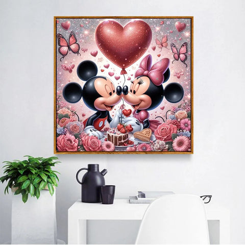 Disney Diamond Painting Mickey Mouse Cross Stitch Mosaic Minnie Mouse Embroidery Picture Rhinestones Cartoon Decor For Home