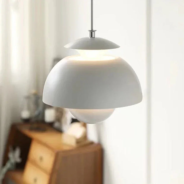 Modern LED Pendant Light Flower Bud Nordic Danish Designer Decor Art Hanging Chandeliers Lamp Home Bedroom Kitchen Bedside Light